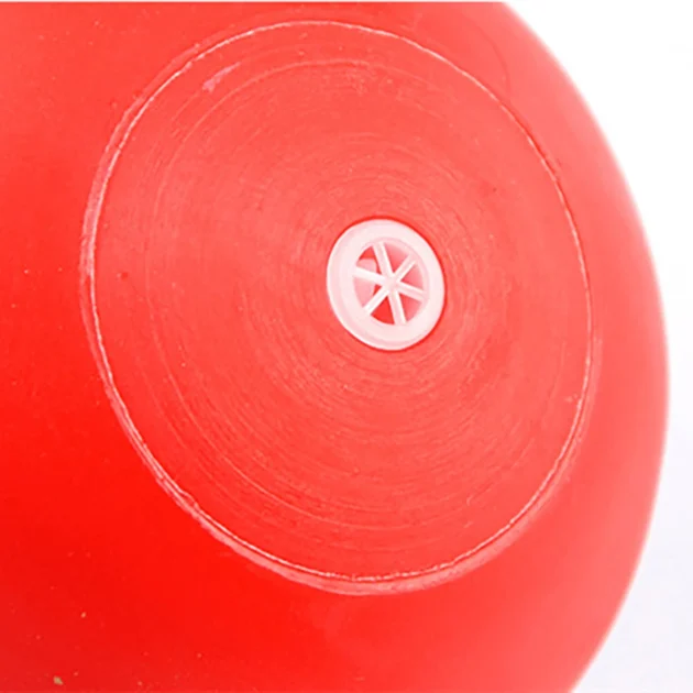 2PCS Dog Toy Teeth Ball, Rubber Chew Ball with Sound, Multiple Colors & Teeth Patterns, for Teeth Grinding & Play - Image 3
