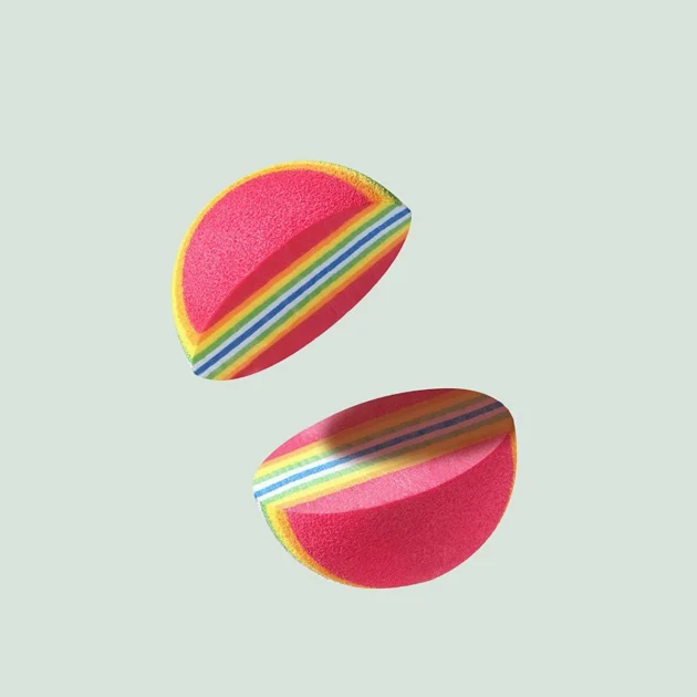 Magic Worm Bouncy Ball Cat Toy with Tail Large Colorful Fuzzy Worm Interactive Ball for Cats Entertainment - Image 5