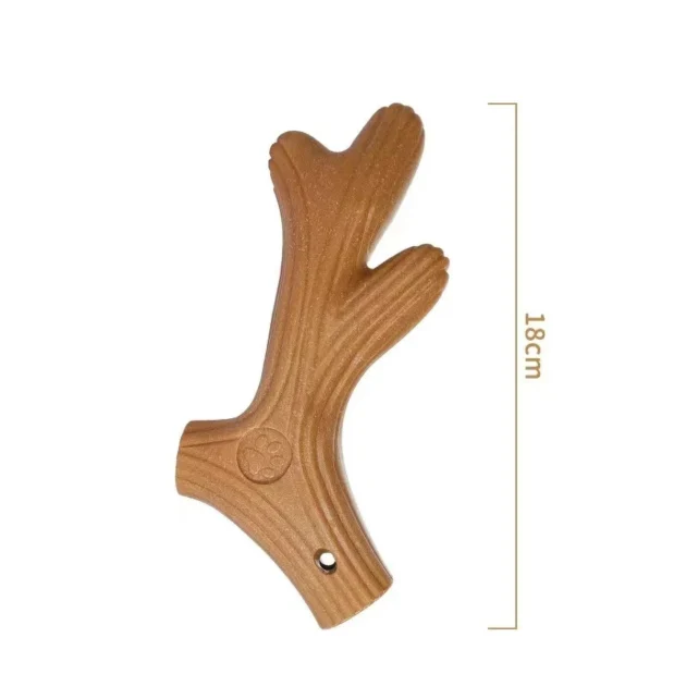Durable Pine Wood Dog Chew Toy Cute Bone Shape Bite Resistant Molar Teeth Clean Stick Interesting Pet Accessory for Dogs - Image 6