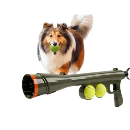 Durable Dog Ball Launcher for Outdoor Play - ABS Telescoping Rod (62-143cm), Promotes Fitness & Reduces Destructive Behavior