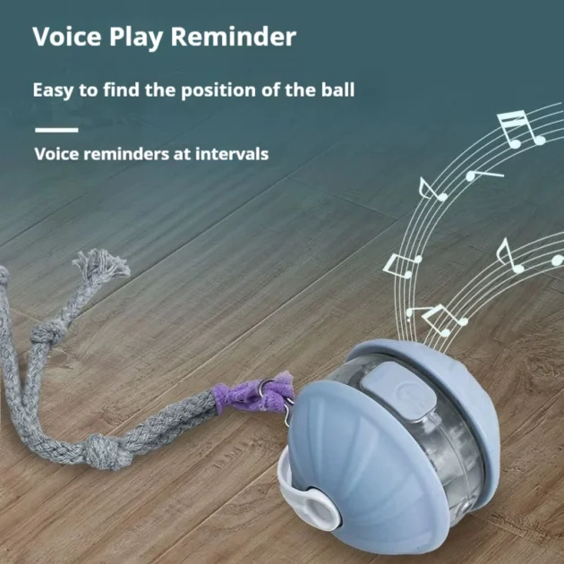 Upgraded Cat Interactive Ball Toys Infrared Automatic Rolling Ball Tail Rechargeable Smart Pet Toy Cat Training Imitate Mouse - Image 6